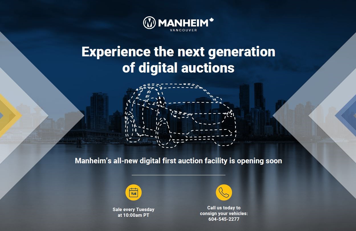 Manheim Vancouver Digital Car Auction